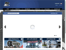 Tablet Screenshot of eagleeyelights.com